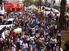 Estudantes organizam novo protesto em Maringá contra reforma na educação